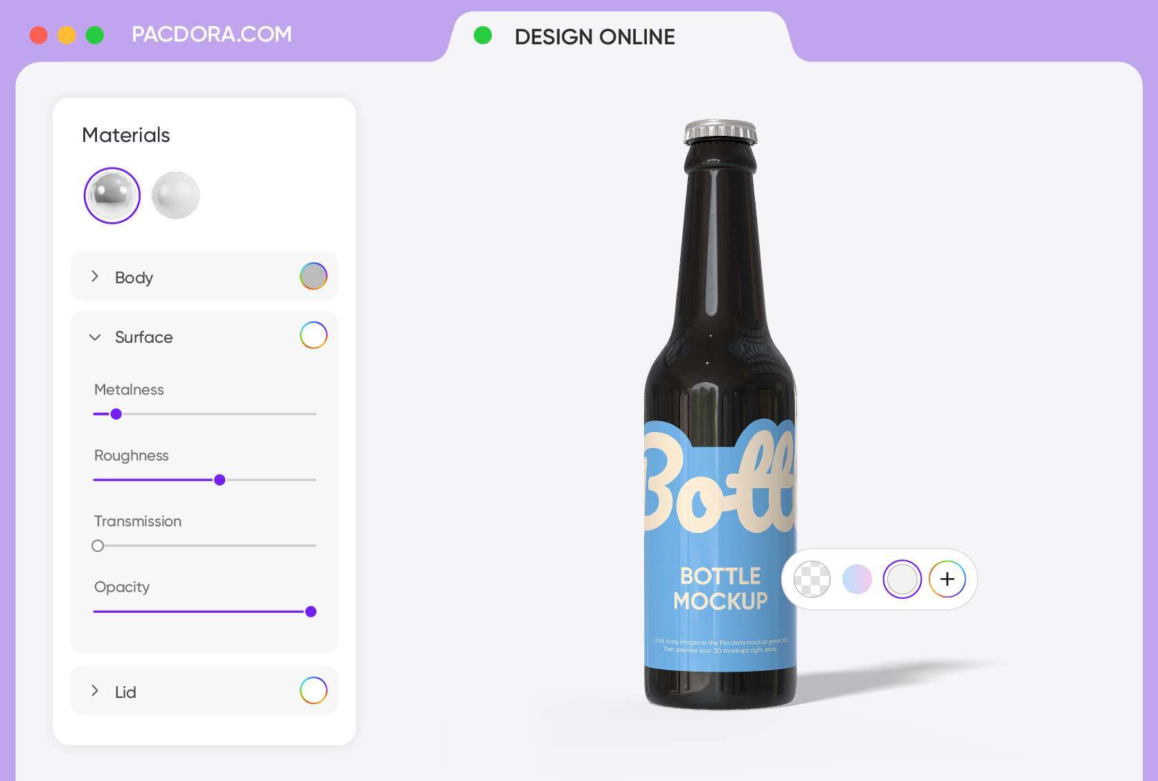 Desenhe o seu mockup online
