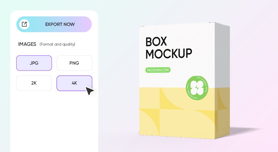 Laden Sie Ihr Box-Mockup ohne Wasserzeichen herunter