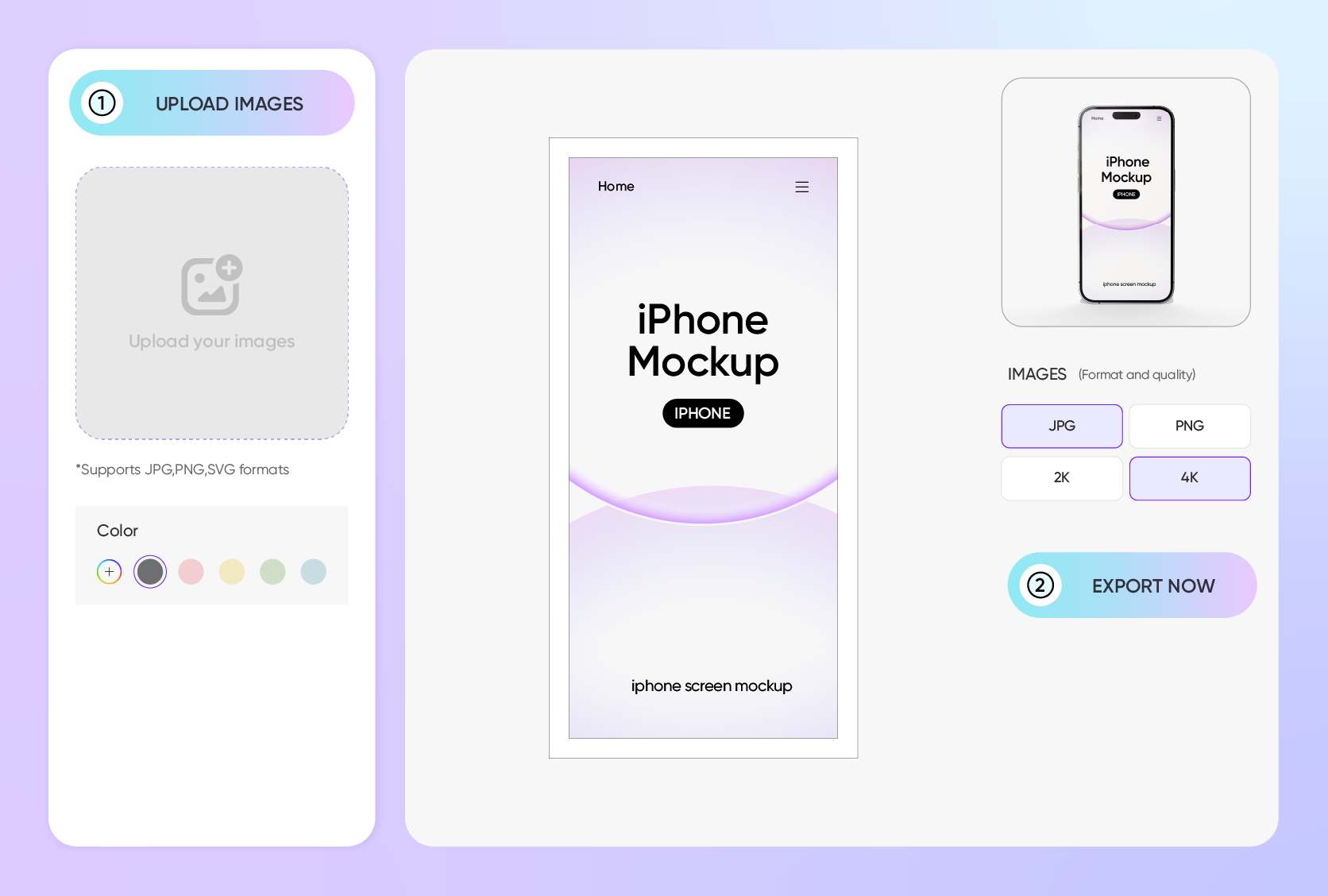 Gerador de mockup fácil para iniciantes